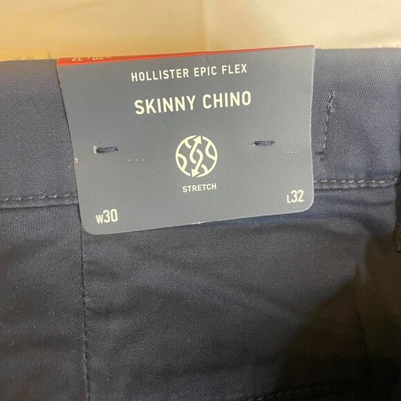 Hollister-co Men's Navy Trousers - Picture 6 of 6